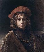 Rembrandt Peale Portrait of Titus oil painting